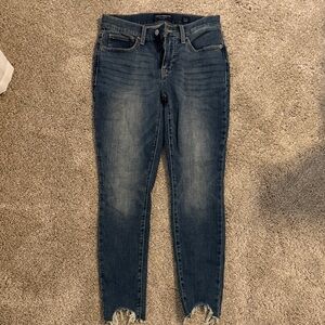 Lucky Brand Women's Dark Blue Skinny Jeans